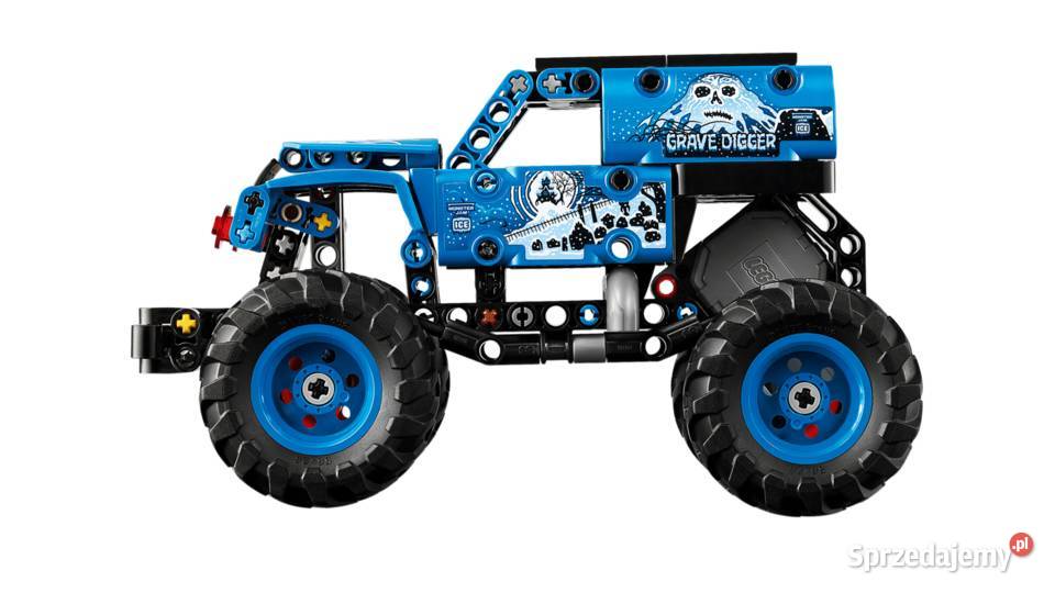 LEGO TECHNIC Monster Jam Grave Digger ogień i Ełk
