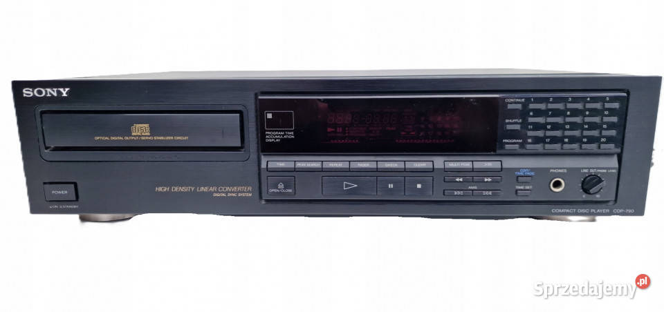SONY odtwarzacz CD player CDP 790 CDP790 Odtwarzacze CD i MD Międzychód