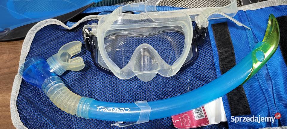 Zestaw do pływania snorkelingu marki TRIBORD Pływanie Sosnowiec sprzedam