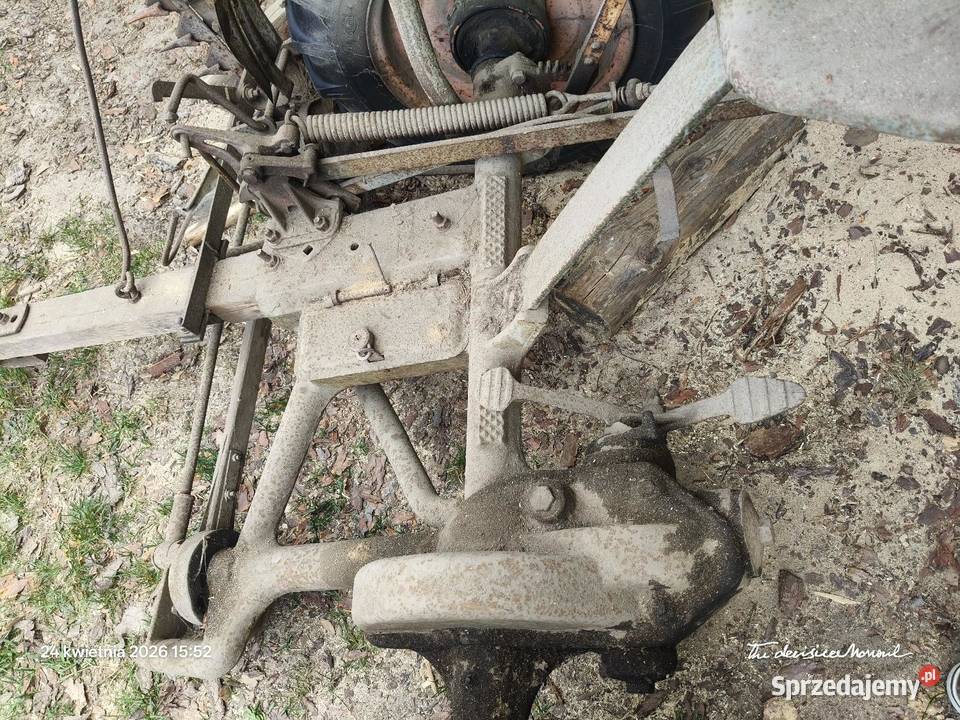 Kosiarka konna pompowane koła