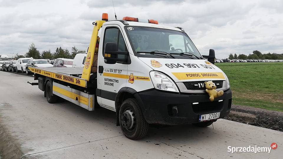 IVECO DAILY 65c15 pomoc drogowa tevor płyta elektryczne lusterka mazowieckie Pruszków