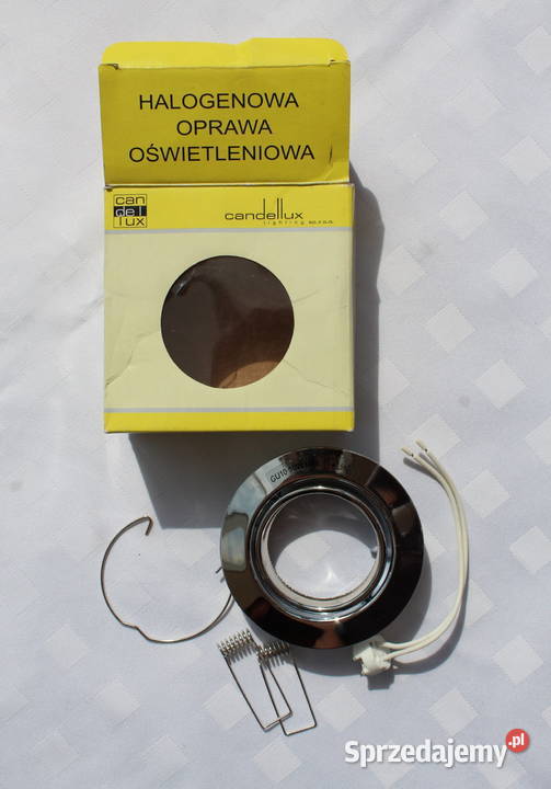 OCZKO OPRAWA SUFITOWA CANDELLUX SH06 MR16 IP65 Oprawy i oczka