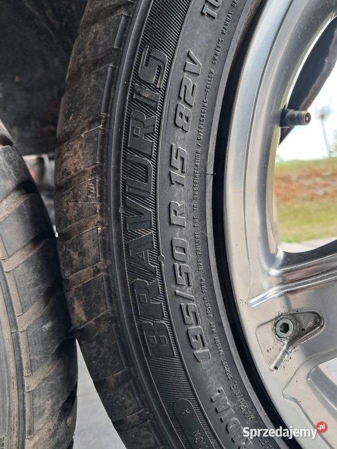 Komplet felg alufelg kół 4x100 15 Kielno