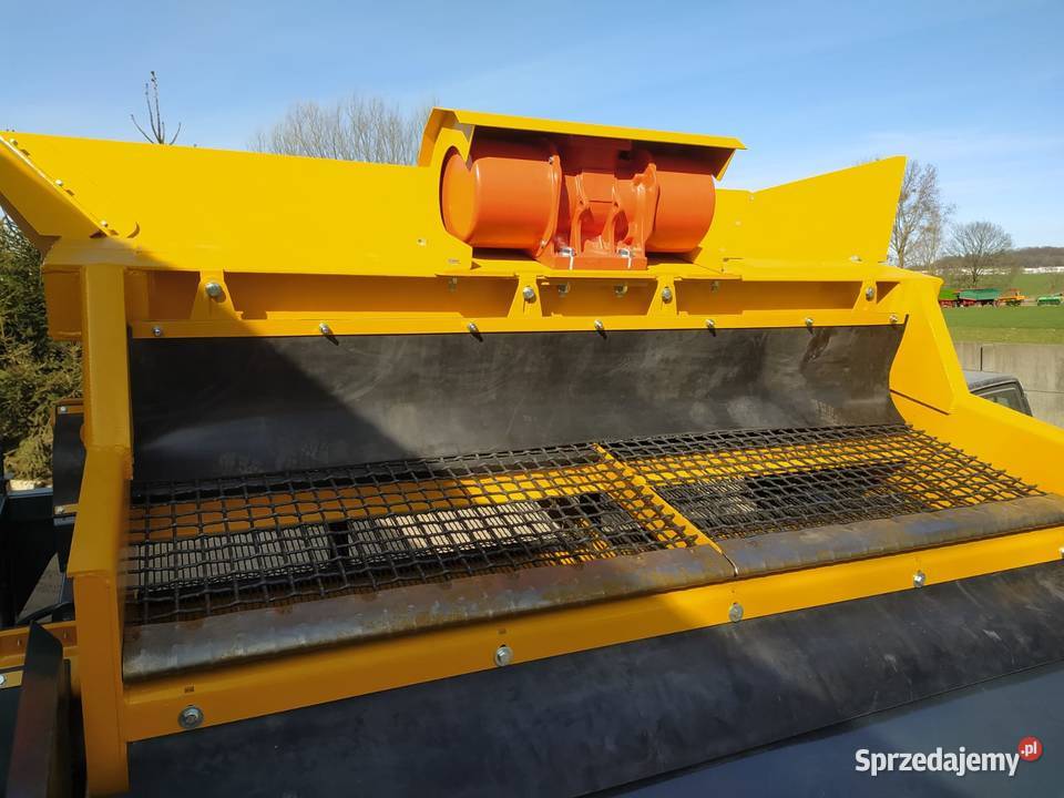 Przesiewacz wibracyjny PWR 2 frakcje sita 30 m2 Katowice