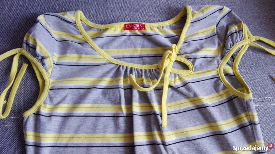 LANHEN PARISSZARA BLUZKA TOP W PASY R XXL łódzkie Łódź