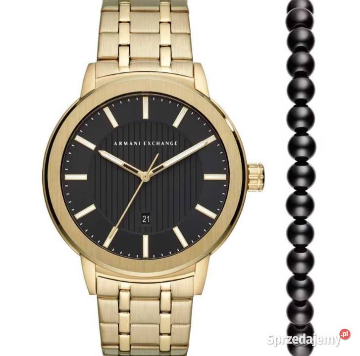 Armani Exchange Zegarek AX7108 Złoty Bransoletka zachodniopomorskie Szczecin sprzedam