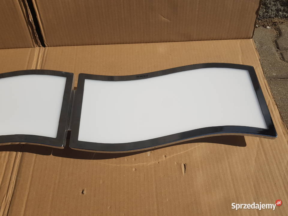 Lampa sufitowa plafon kinkiet ścienny FALA CHROM Plafony mazowieckie