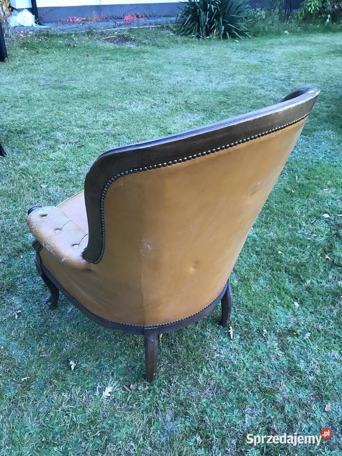 Fotel pikowany Ludwik