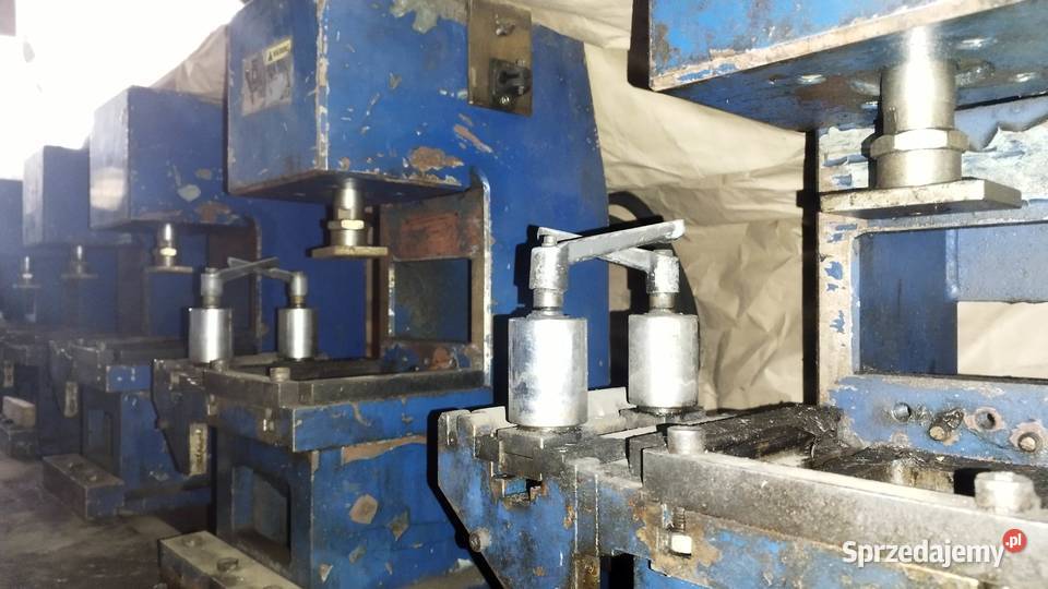 Linia pras do perforowania blachy taśmy Prasy do Bydgoszcz