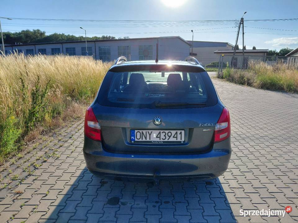 Skoda Fabia II 2012r Kombi Dynamiczne i Zadbane szary Korfantów