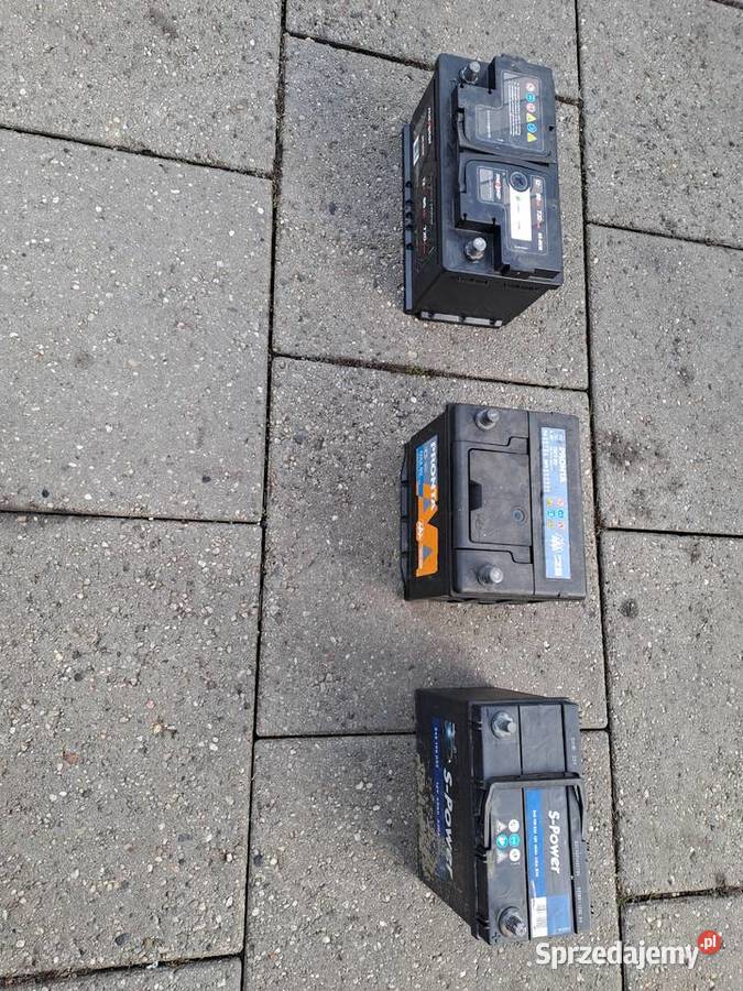 Akumulatory różne 45Ah 60Ah 80Ah 100