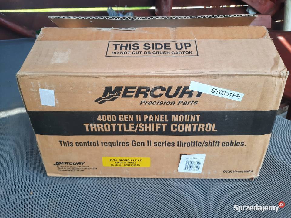 Mercury Mercruiser Manetka Boczna wpuszczana