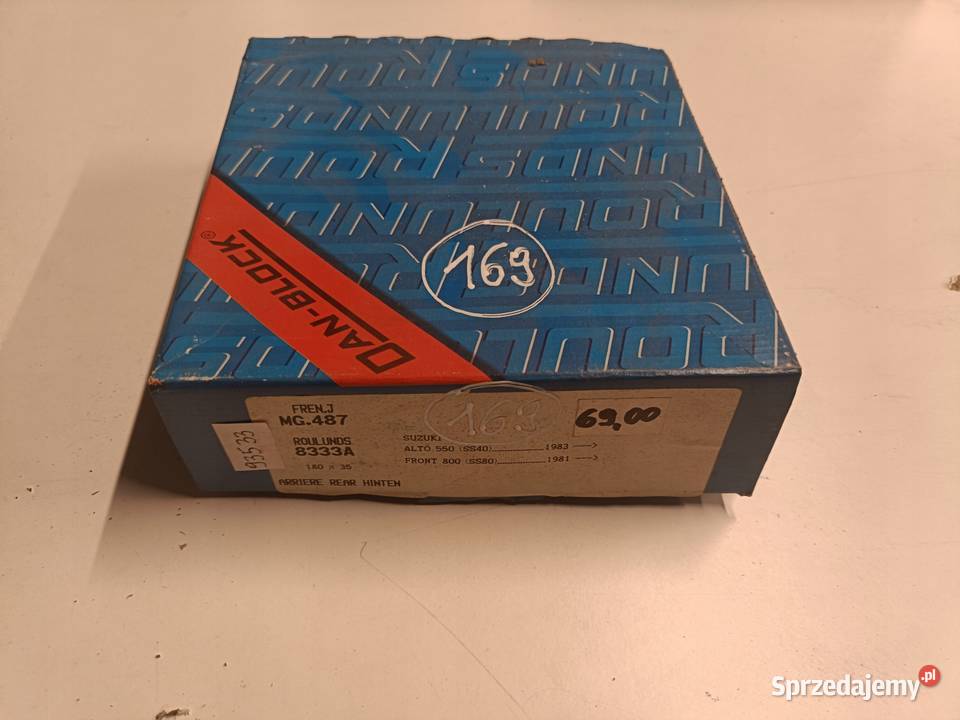 Suzuki Alto TYLNE SZCZĘKI HAMULCOWE tył 8333A