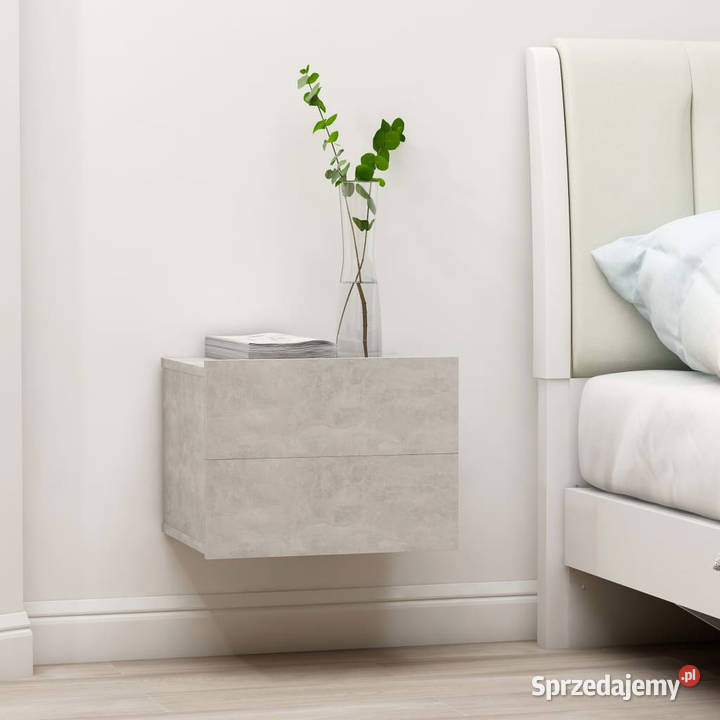Szafki nocne 2 szarość betonu 40x30x30 WM801062 Warszawa sprzedam