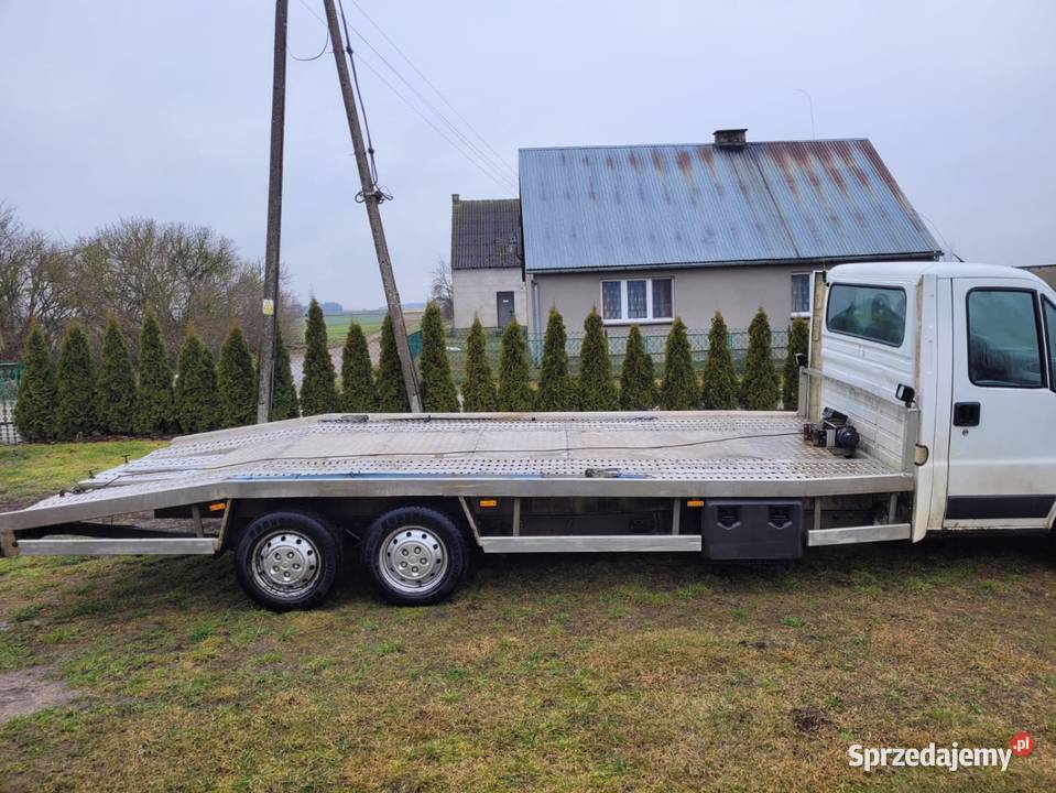 Peugeot boxer 28hdi 130 auto laweta 3 osie ABS Cołdanki