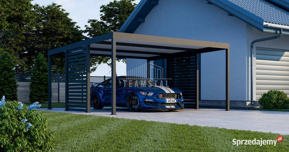 CarPort PREMIUM Wiata samochodowa 5x5 Antracyt Łódź sprzedam
