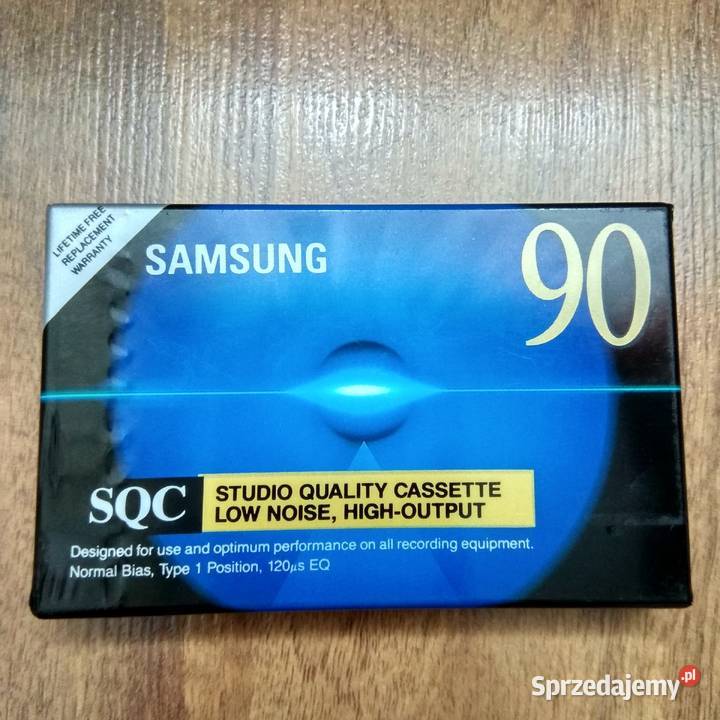 Samsung SQC 90 kaseta do magnetofonu nowa Magnetofony Świebodzice