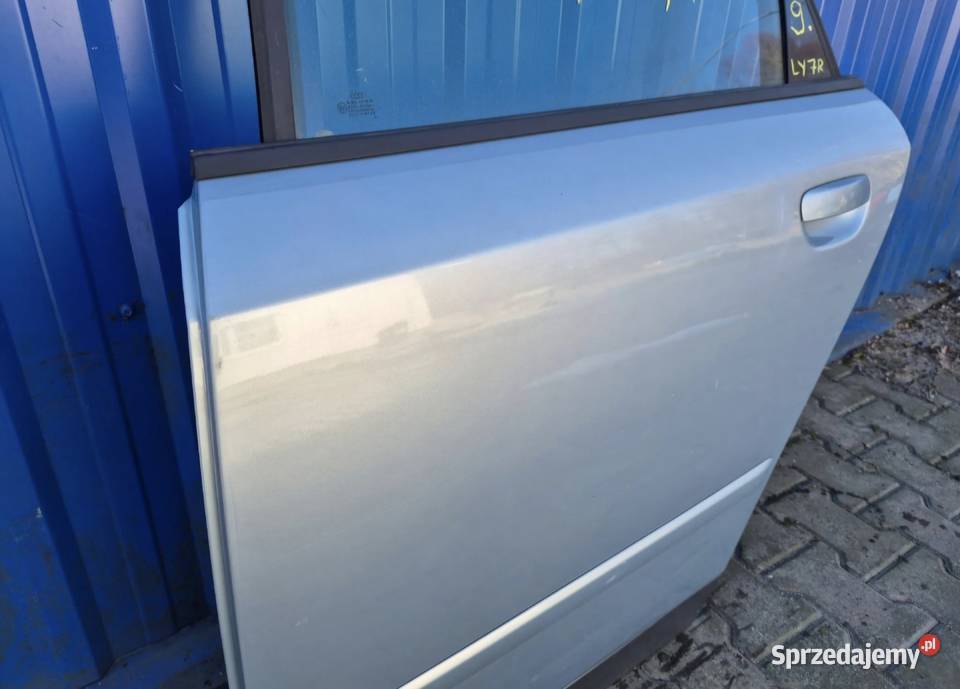 9 DRZWI TYŁ LEWY TYLNE LEWE AUDI A4 B6 KOMBI świętokrzyskie Działoszyce