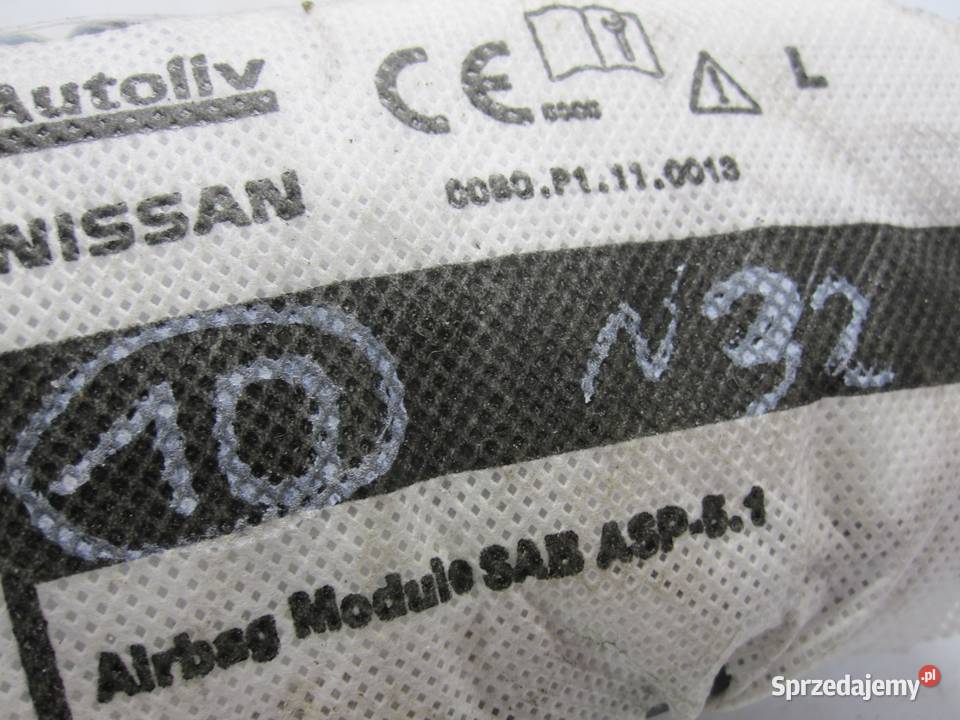 NISSAN JUKE I LIFT 15r AIRBAG poduszka fotela świętokrzyskie Kielce