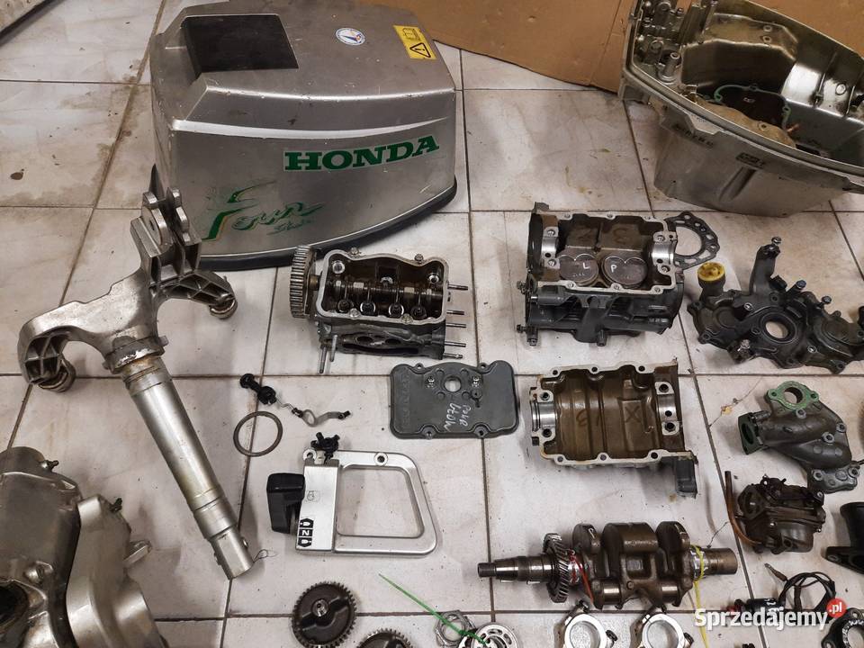 Honda BF15 silnik zaburtowy części rumpel gaźnik