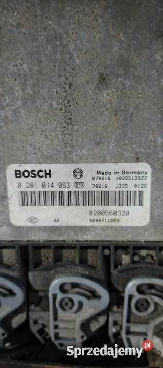 Sterownik 0281014083 8200560320 8200711263 Rok produkcji 2007