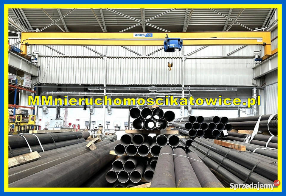 Magazyn do wynajęcia Katowice suwnice 12t bramy Wynajem