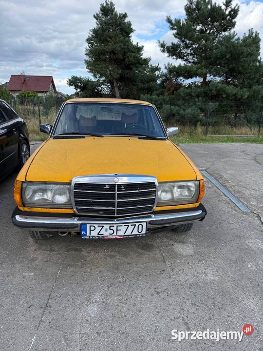 Mercedes Beczka 123 240D Na Chodzie 300001km Poznań sprzedam