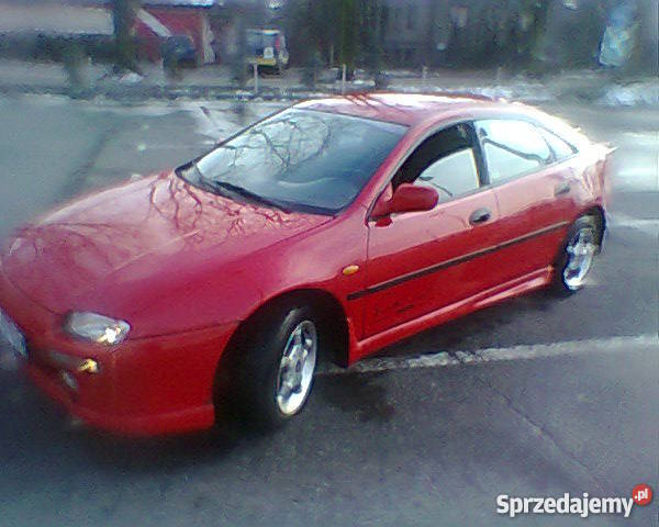 OkazjaŁadna Mazda 323FAlu MOMOklimaSuper wnętrze Łódź