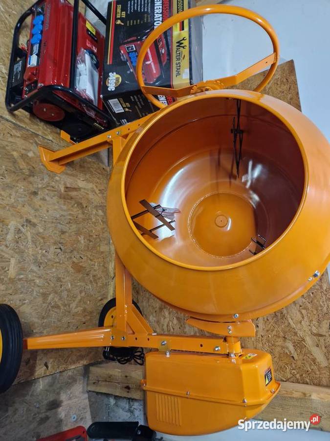 Betoniarka 230L 1350W KD493 plus Agregat sprzedam