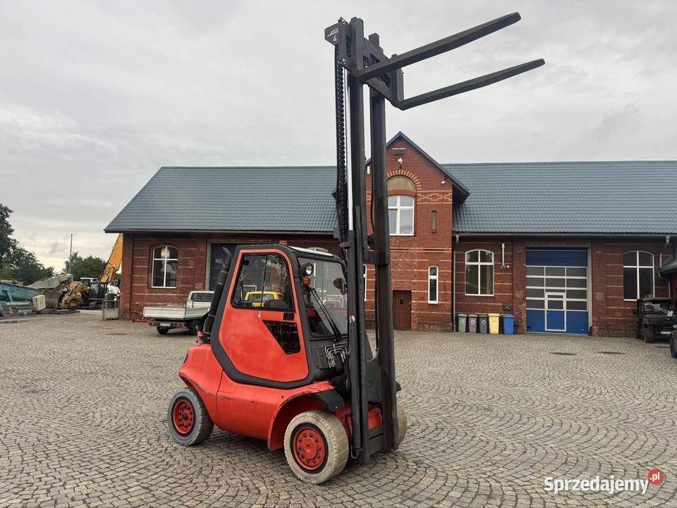Wózek widłowy Linde H40T04 LPG 2003r Super Stan Motoryzacja Chojnów