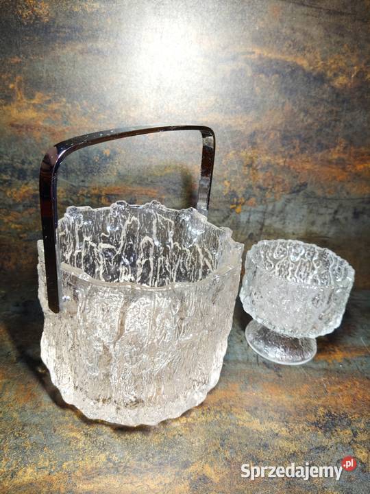 Cooler wiaderko na lód Pukeberg Szwecja vintage Kalisz