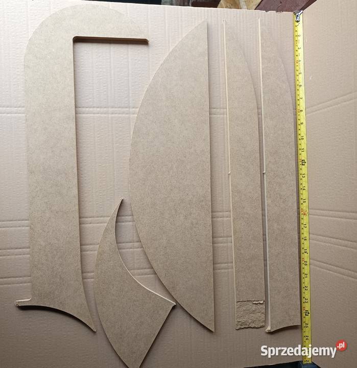 Formatki mdf hdf 7 10 mm różne kształty dużo Zabrze