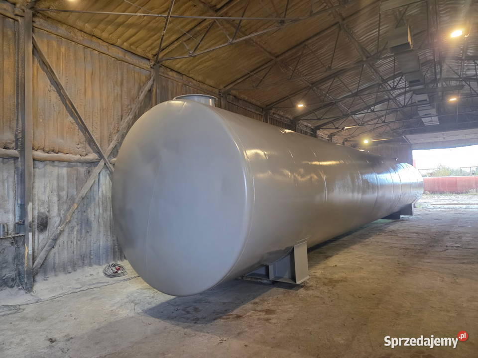 Zbiornik stalowy 113m3 113000l naziemny Wtelno