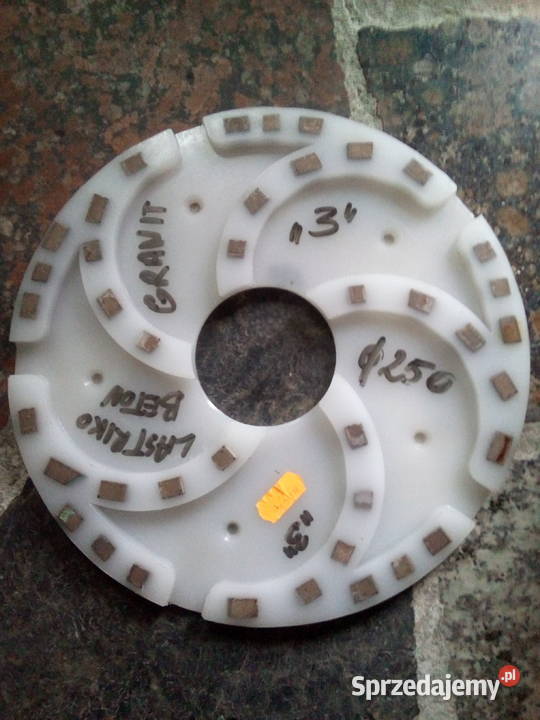 fi 250 tarcze diamentowe 3 szlifowanie Strzegowo