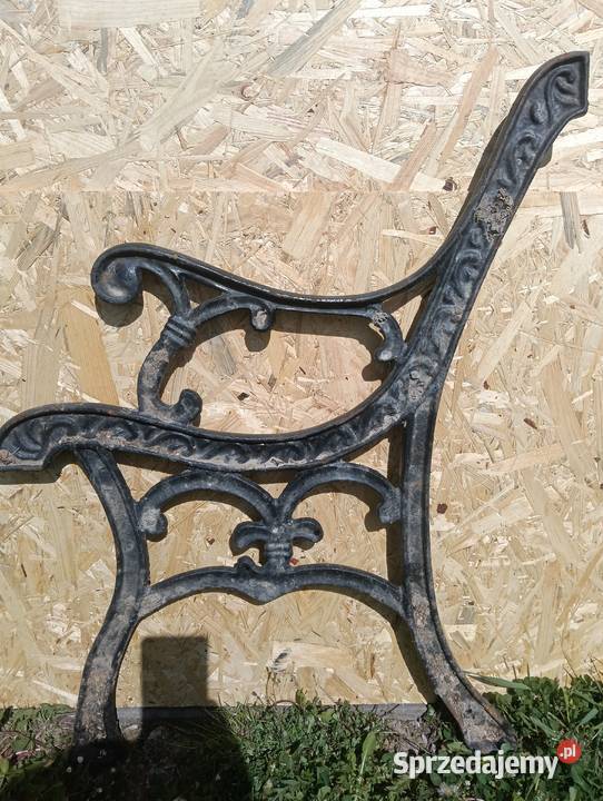 Nogi żeliwne 4 do ławki ogrodowej Kielnarowa