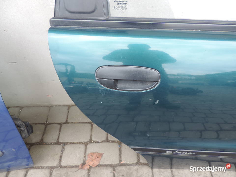 DAEWOO LANOS DRZWI PRAWY TYŁ SEDAN małopolskie