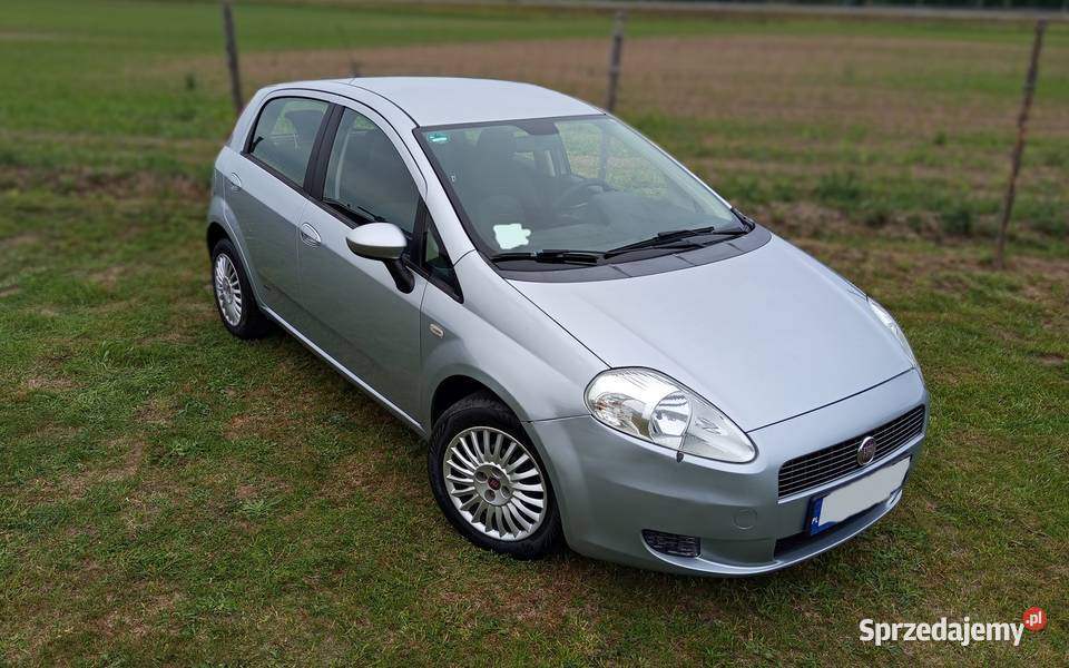 Fiat Grande Punto 2008r 14benzyna Klimatyzacja wielofunkcyjna kierownica Ostróda