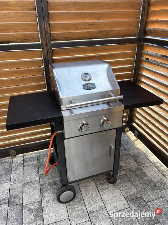 Grill gazowy Barney Barbecue 2 palniki żeliwny sprzedam