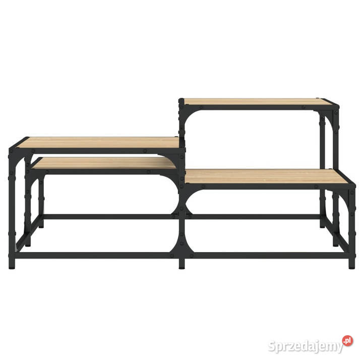 Stolik kawowy dąb sonoma 875x875x40 WM837743 Warszawa