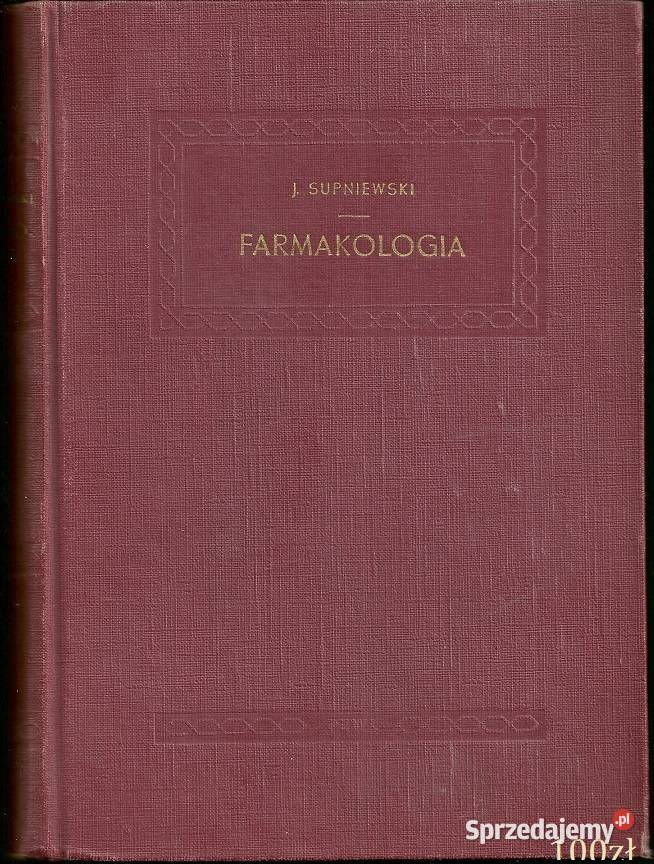 Kompendium farmakologii i farmakoterapii Danysz Łódź