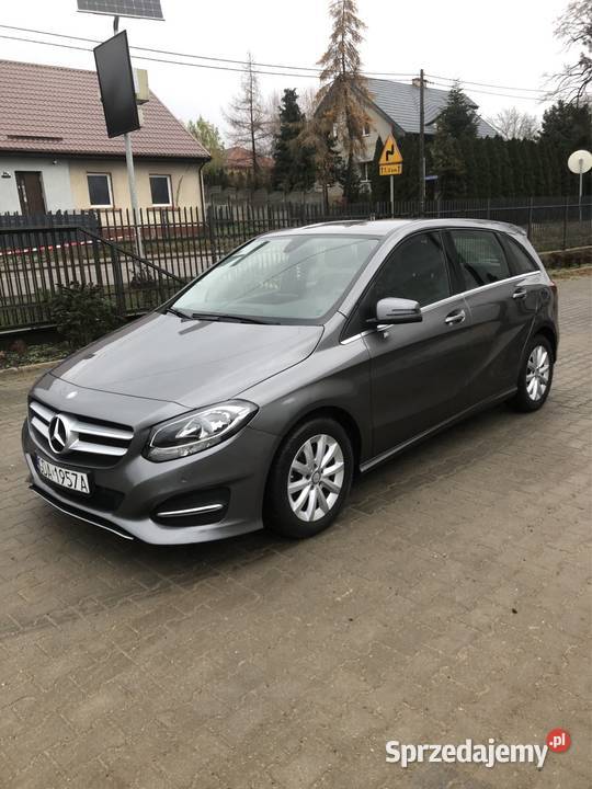 Mercedes B 180 benzyna turbo antracit metalic tempomat Gdańsk
