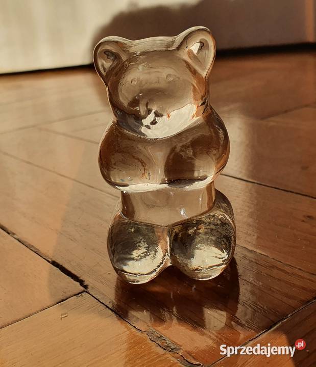 Miś szklany Haribo figurka szkło Leonardo Myszków