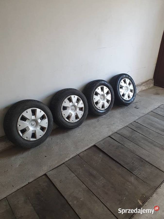 Koła zimowe 4x100 15 renault Ryki sprzedam