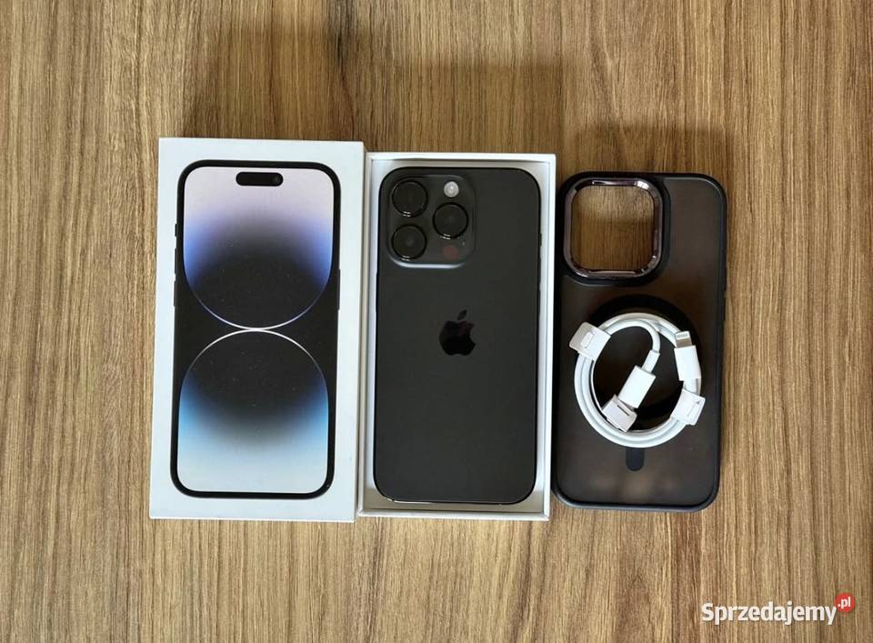 iPhone 14 Pro Czarny 100 Sprawny Apple / iPhone sprzedam