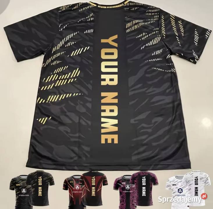 Personalizowana koszulka 20 wzorów UFC 2025