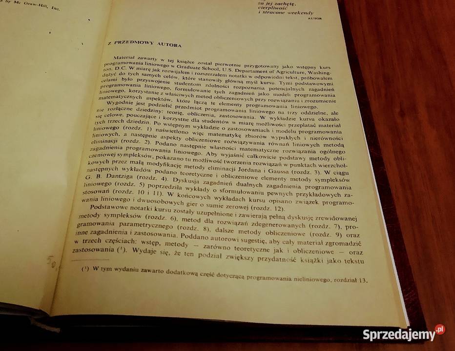 Programowanie liniowe metody i zastosowania Saul Książki i Podręczniki
