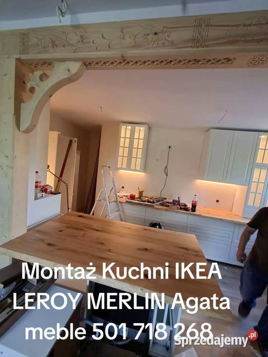 Montaż Kuchni z IKEA Leroy merlin Wykończenie wnętrz Gdańsk