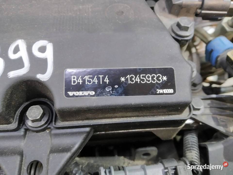 SILNIK KOMPLETNY BENZYNA B4154T4 15 T3 Volvo V40
