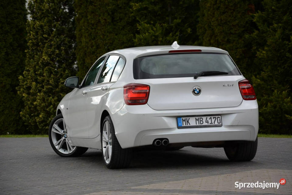 BMW 125 Duża Navi Android Auto CarPlay BiXenon wielofunkcyjna kierownica Ostrów Mazowiecka