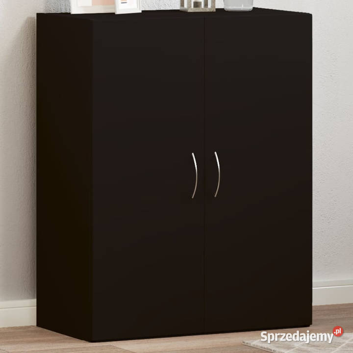 Szafka na dokumenty czarna 60x32x775 WM840766